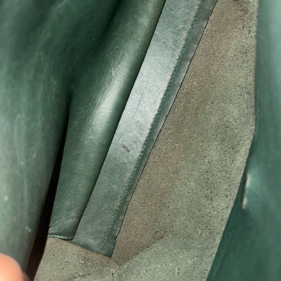 Vintage Coach Manor Bag Green 9977 - Picture 12 of 14